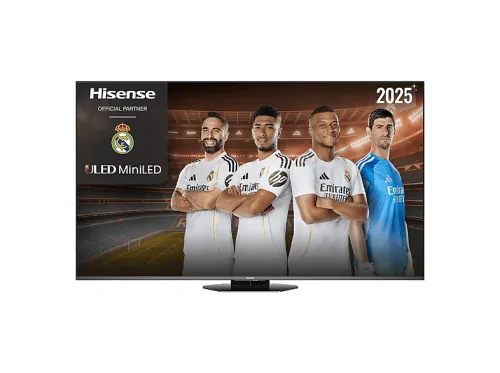 TV Mini LED 55" Hisense 55U8Q UHD 4K Sensor Luz IA Quantum Dot Sonido 4.1.2 Anti-Reflection Pro 165 Hz Negro