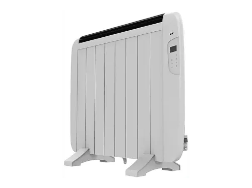 Emisor térmico ok. 116596 1200 W Rango de 5 ºC a 35ºC 8 elementos Blanco