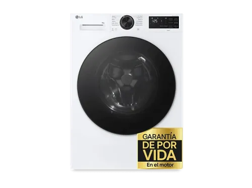 Lavadora carga frontal LG F2X50S8TLB 8 kg 1200 rpm 12 programas AI Wash™ TurboWash™ 360° Clase A-30% Blanco