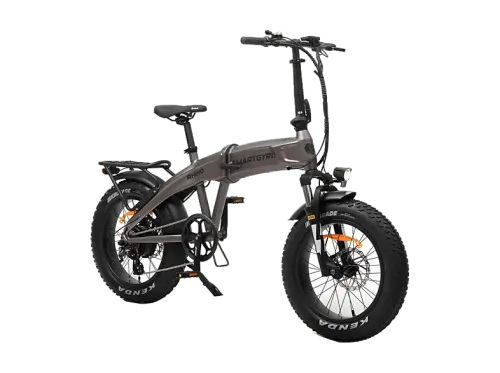 Bicicleta de Montaña smartgyro Rhino Eléctrica Plegable Potencia Nominal 250W Velocidad 25 km/h Autonomía 60 km 7 Velocidades Gris