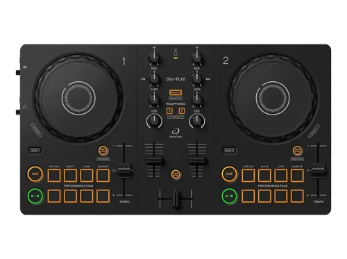 Controladora DJ AlphaTheta DDJ-FLX2 20 Hz 20 kHz (USB) Smart CFX Compatible con Smartphone/Tablet/PC/Mac Negro