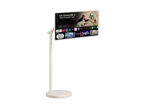 TV LED 27" LG StanbyMe 27LX6TDGA QHD Procesador Inteligente α8 con IA Smart TV Beige