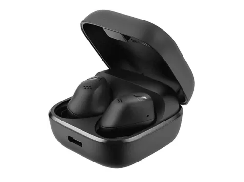 Auriculares True Wireless Sennheiser Accentum True Wireless 28h Autonomía Cancelación de Ruido Activa Híbrida Negro