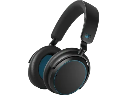 Auriculares inalámbricos Sennheiser Accentum Wireless Circumaurales Bluetooth Cancelación Ruido Activa Híbrida Autonomía 50h Azul/Negro
