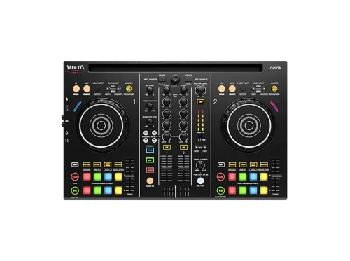 Controladora DJ Vieta Pro Orion Bluetooth 2 Canales Jogwheels Rango de Frecuencia: 20 20000 Khz Negro
