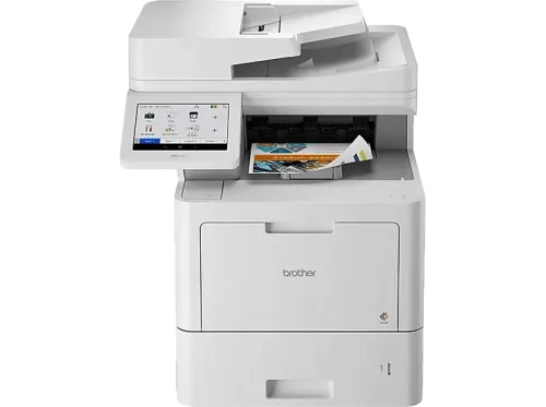 Impresora multifunción láser Brother MFCL9670CDN Impresión doble cara Color WiFi Fax Blanco