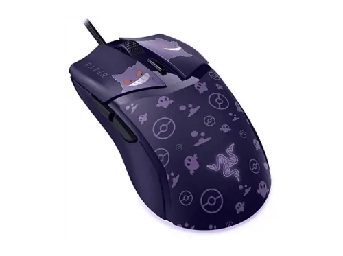Ratón gaming Razer Pokemon Cobra Gengar Edition Con cable 8500 dpi Morado