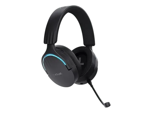 Auriculares gaming Trust GXT 491 Circumaurales Bluetooth Con micrófono Iluminación RGB Negro