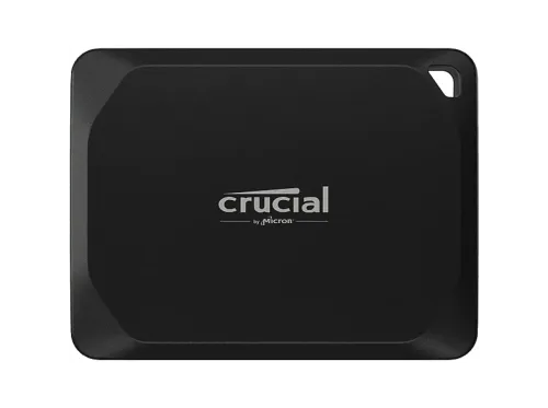 Disco duro SSD externo 1 TB Crucial X10 Pro Portable SSD Velocidad de lectura y escritura hasta 2100 MB/s IP55 Negro