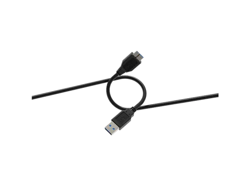Cable USB a Micro-USB ISY IUC-1012 USB-A a microUSB 3.0 0.75 m Negro