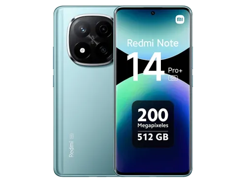 Móvil Xiaomi Redmi Note 14 Pro+ Frost Blue 256 GB 12 GB RAM 6.67" AMOLED Snapdragon® 7s Gen 3 Mobile Platform 5110 mAh
