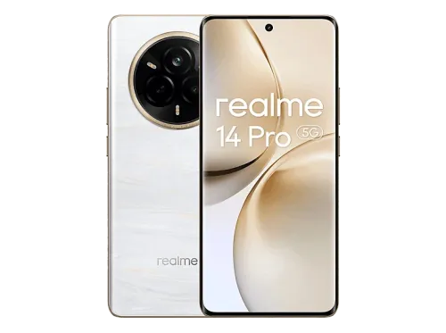 Móvil realme 14 Pro 5G White 256 GB 8 GB 6.77" Curva Vision 120 Hz MediaTek Dimensity 7300E 6000 mAh