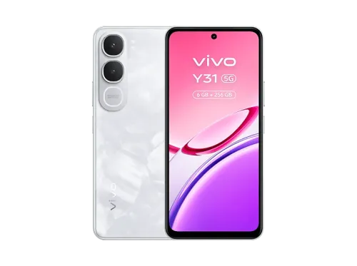 Móvil vivo Y31 Marble White 256GB 6GB RAM 6.72" LCD Qualcomm Snapdragon®  4 Gen 2 6500 mAh