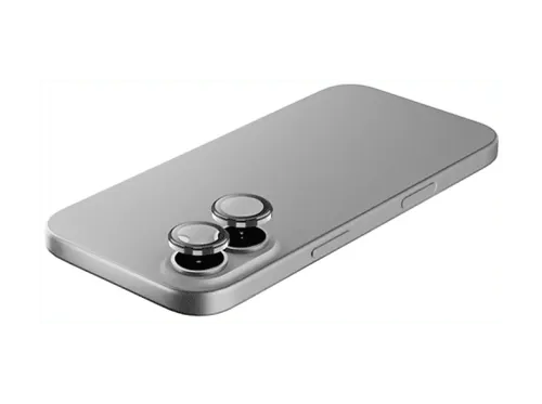 Protector cámara móvil CellularLine CAMERA RING Para iPhone 17 Contra arañazos y golpes Vidrio templado
