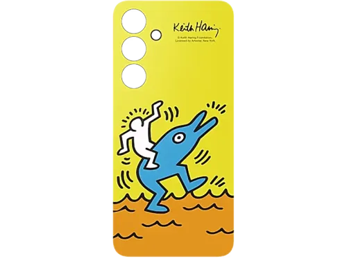 Funda móvil Samsung Flipsuit EF-MS721CYEGWW Compatible con Galaxy S24 FE Amarillo