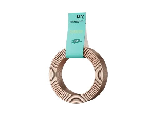 Cable audio ISY IAU-1006 10 m Transparente