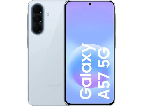 Móvil Samsung Galaxy A57 Azul Claro 128 GB  8 GB RAM 6.7" FHD+ Exynos 1680 5000 mAh Android 16