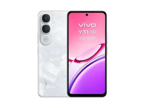 Móvil vivo Y31 Marble White 512GB 6GB RAM 6.72" LCD Qualcomm Snapdragon®  4 Gen 2 6500 mAh