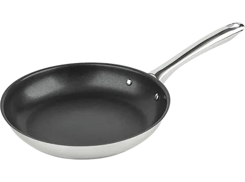 Sartén Jata Hogar HSAR2122 Acero inoxidable 22 cm Fondo difusor Full Induction Inox