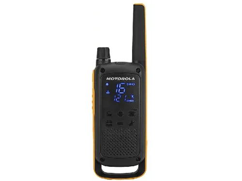 Walkie Talkie Motorola T82 Extreme 16 canales Alcance 10 km LED IPx4