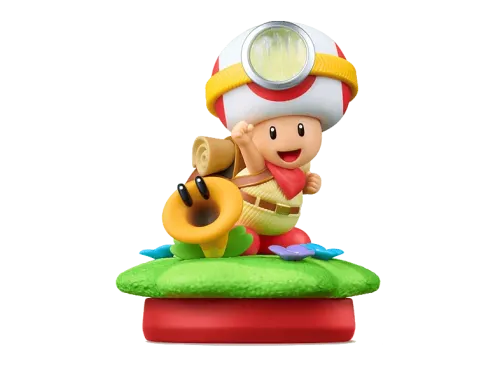 Figura Amiibo Nintendo Super Mario Bros. Wonder: Captain Toad & Talking Flower