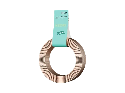 Cable audio ISY IAU-1035 10 m Diámetro 0.75 mm PVC SC a SC Transparente