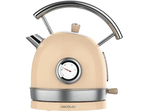 Hervidor de agua Cecotec Thermosense 420 Light Beige 2200 W 1.8 l Base 360º Acero inoxidable Light Beige