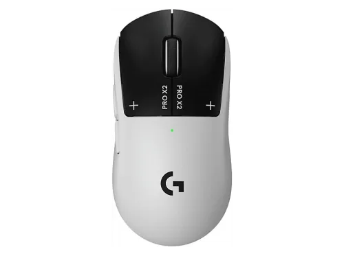 Ratón gaming Logitech G Pro X2 Superstrike USB Lightspeed 44.000ppp Botones programables Sistema inductivo háptico 90h Negro