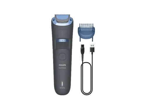 Barbero Philips BT3617/15 60 min Autonomía Cuchillas autoafilables Wet & Dry Longitud 0,5-10 mm Pizarra oscuro