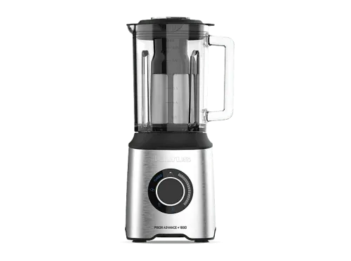 Batidora de vaso Taurus Prior Advance+ 1800 1800 W 2 L Turbo Pica hielo Smoothie y Autolimpieza Vaso portátil Acero inoxidable