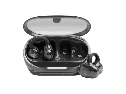 Auriculares True Wireless JBL Soundgear Clips 32h Autonomía 4 Micrófonos IP54 Conexión Multipunto y Emparejamiento Rápido Negro