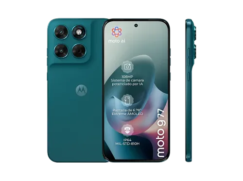 Móvil motorola moto g77 PANTONE Shaded Spruce 512GB 8GB RAM 6.8 " Extreme AMOLED MediaTek Dimensity 6400 5200 mAh