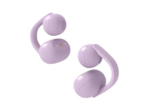 Auriculares True Wireless Sony LinkBuds Clip Estilo abierto 3 modos de escucha IPX4 Llamadas nítidas 37 horas IA Táctil iOS/Android Lavanda