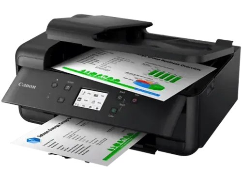 Impresora multifunción Canon Pixma TR7650 Inyección de tinta 15 cps ADF Escáner Fax Impresión Negro