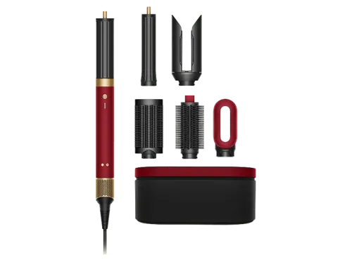 Moldeador Dyson Airwrap Co-anda 2x™ Bluetooth® 6 en 1 4 Temp 3 Velocidades Red Velvet/Gold