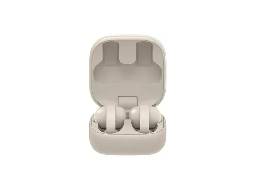 Auriculares True Wireless Sony LinkBuds Clip Estilo abierto 3 modos de escucha IPX4 Llamadas nítidas 37 horas IA Táctil iOS/Android Beige