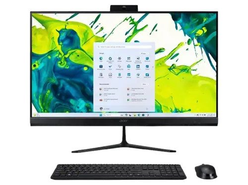 All in one Acer Aspire C27-2G 27" Full-HD Intel® Core™ 5 120U 16GB RAM 1TB SSD UHD Graphics Windows 11 Home Negro
