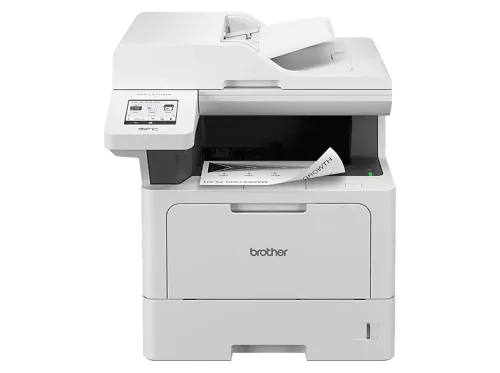 Impresora multifunción láser Brother MFC-L5710DW Monocromo Red cableada y WiFi Blanco
