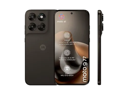 Móvil motorola moto g77 PANTONE Black Olive 512GB 8GB RAM 6.8 " Extreme AMOLED MediaTek Dimensity 6400 5200 mAh