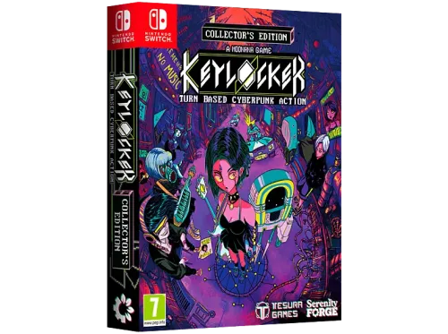 Nintendo Switch Keylocker Turn Based Cyberpunk Action Ed. Coleccionista