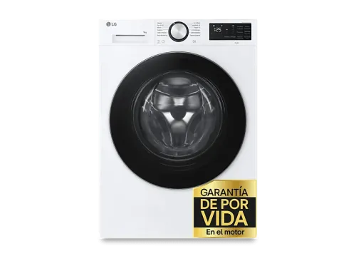 Lavadora carga frontal LG F4X5009TLC 9 kg 1400 rpm 12 programas TurboWash 360º Clase A-40% Blanco