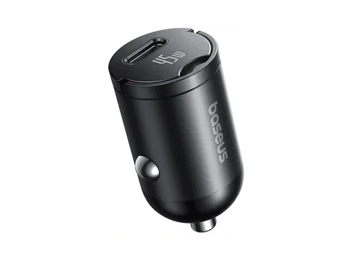 Cargador coche Baseus PrimeTrip VP2 Universal 45W Tipo-C Con cable 100 cm 60W Carga rápida Negro