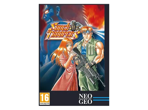 Cartucho juego retro Neo Geo: Shock Troopers