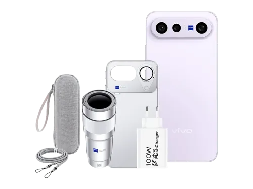 Móvil vivo Bundle X300 FE Mist Purple 512 GB 12 GB RAM 6.31" AMOLED Snapdragon® 8 Gen 5 Mobile 6500 mAh