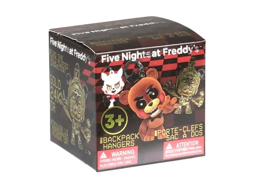 Llavero Magicbox Five Nights at Feddy's Backpack Hangers S2 Colgadores de mochila 5.5 cm de alto Caja con figura sorpresa