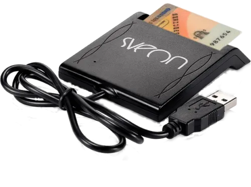 Lector de tarjetas para DNI Sveon SCT022M Negro