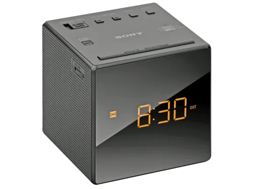 Despertador Sony ICF-C1B Negro 1 alarma