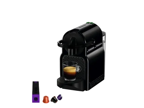 Cafetera de cápsulas Nespresso® De Longhi INISSIA EN80B Presión de 19 bares Potencia 1260W Negro