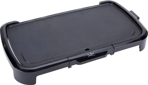 Plancha de asar Jata GR 217 2200 W 55x26 cm Antiadherente Termostato regulable Asa de toque frío Negro