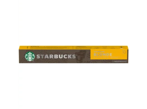 Cápsulas monodosis Starbucks Blonde Espresso Roast 10 cápsulas Intensidad 6 Para  Nespresso